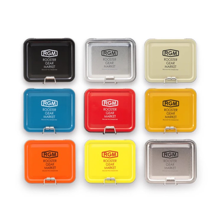 Коробка Rooster Gear Market TIN Case 98*85*34 - Sand