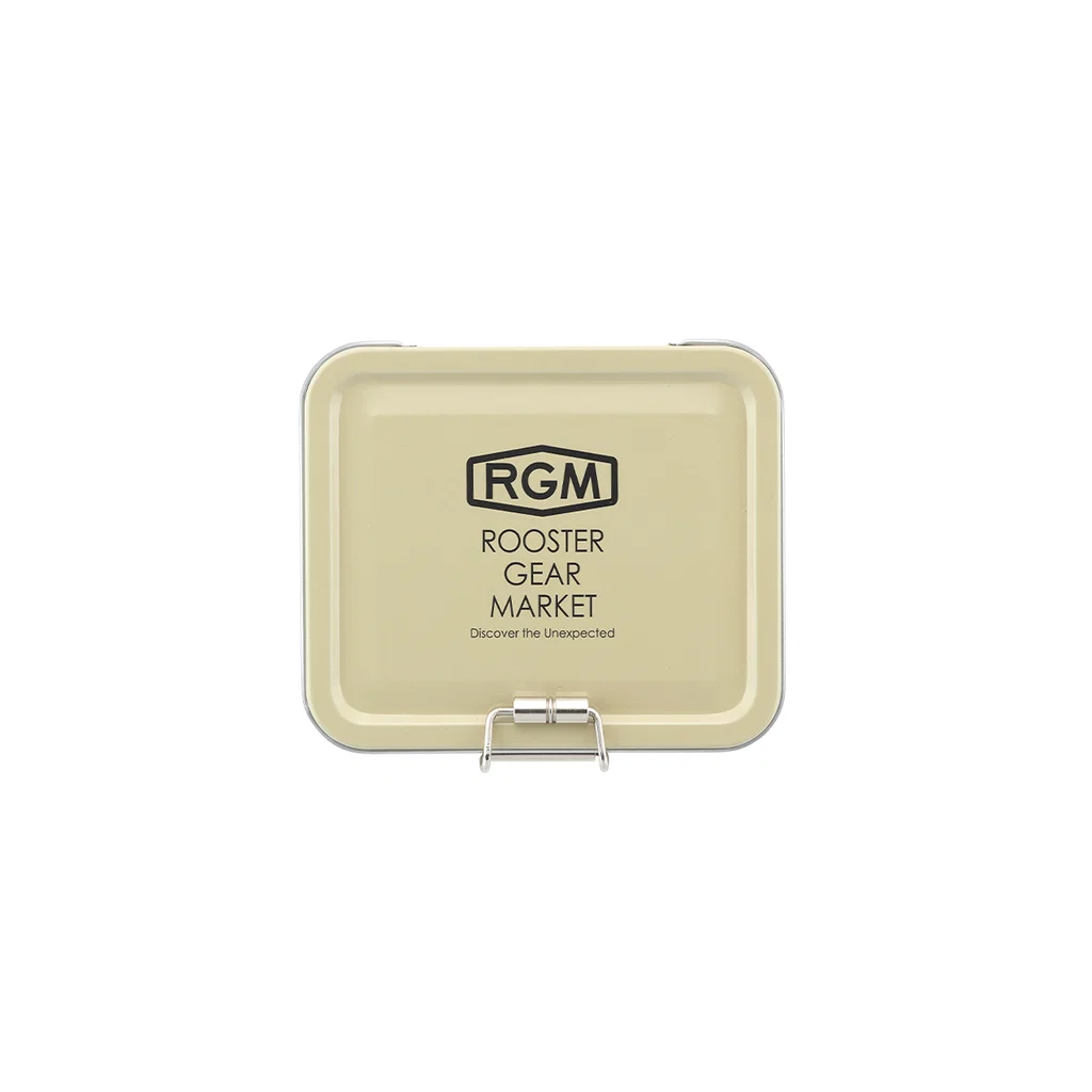 Коробка Rooster Gear Market TIN Case 98*85*34 - Sand