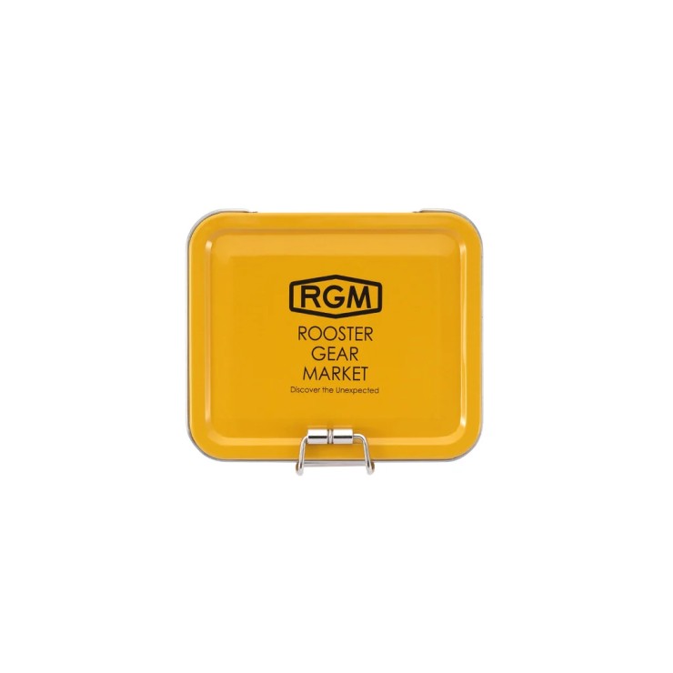Коробка Rooster Gear Market TIN Case 98*85*34 - Mustard