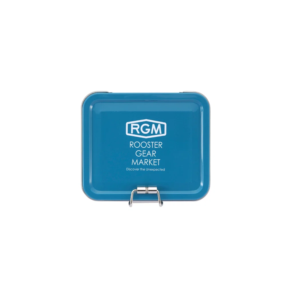 Коробка Rooster Gear Market TIN Case 98*85*34 - ocean