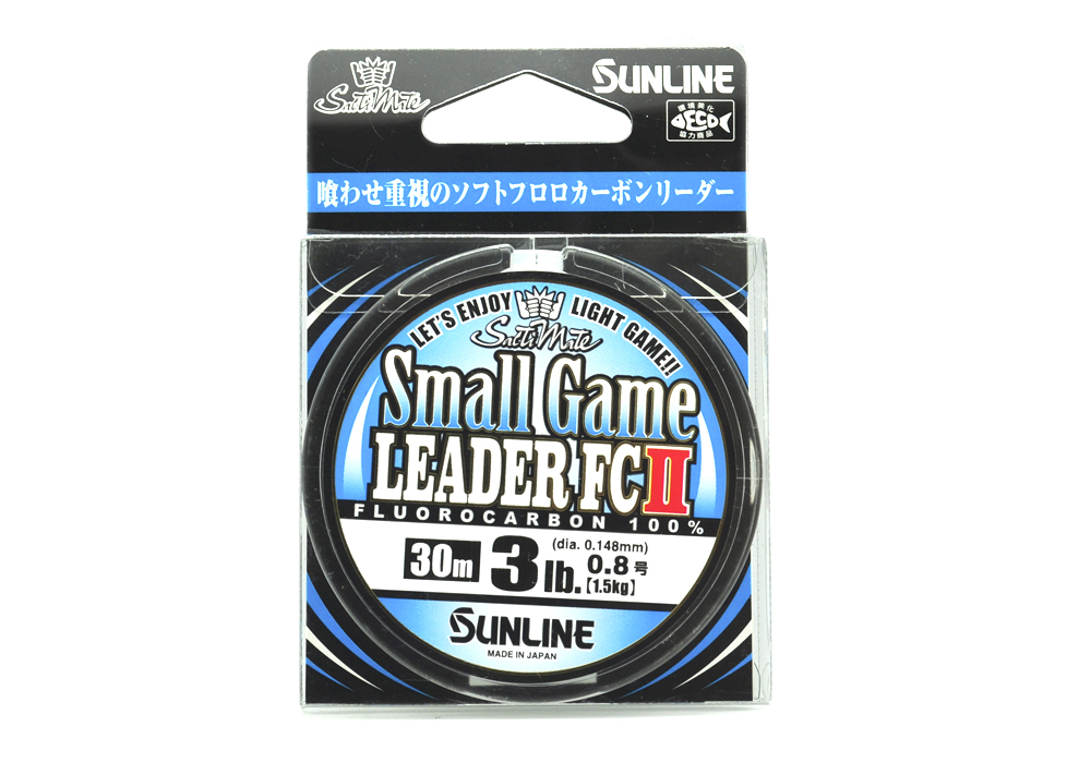 Шок-лидер Sunline Small Game Leader FCII #0,8 - 0,148мм - 30м
