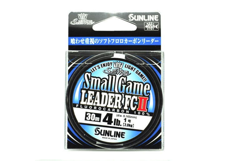 Шок-лидер Sunline Small Game Leader FCII #1 - 0,165мм - 30м