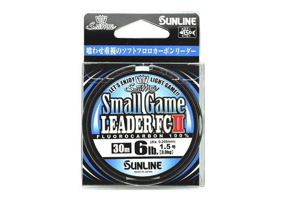 Шок-лидер Sunline Small Game Leader FCII #1,5 - 0,205мм - 30м