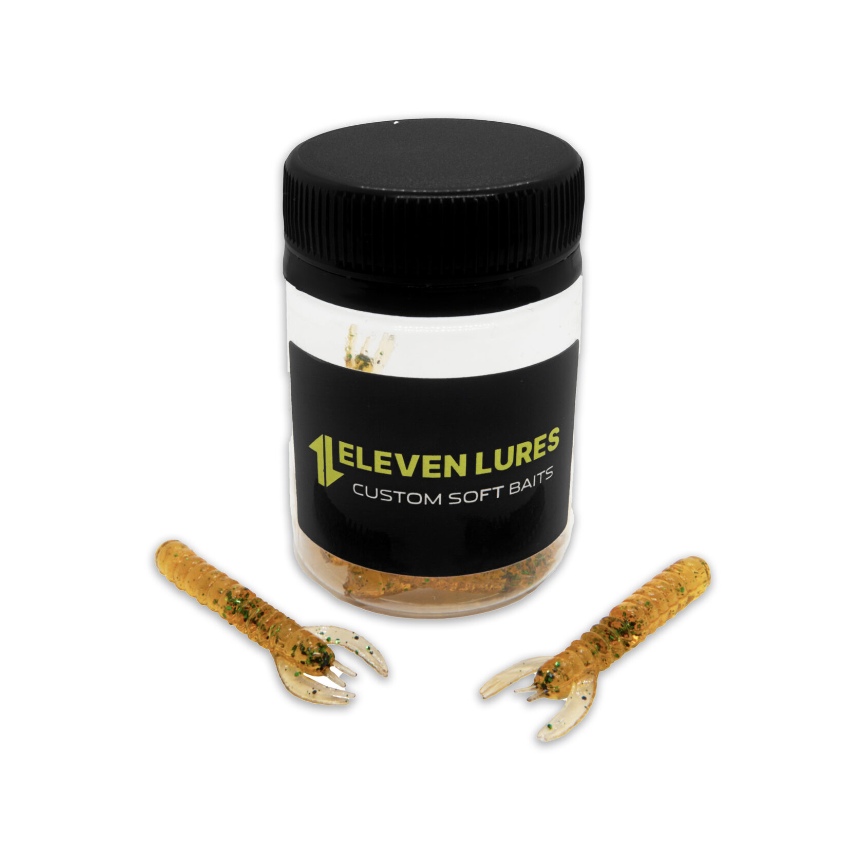 Силиконовая приманка Eleven Lures ScareCraw 1,7in - 43мм - Irish Lager