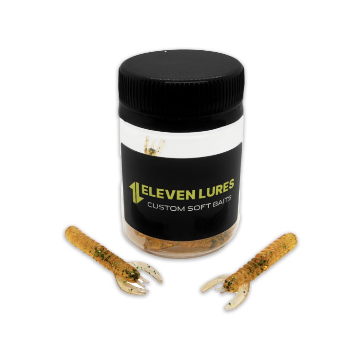 Силиконовая приманка Eleven Lures ScareCraw 1,7in - 43мм - Irish Lager