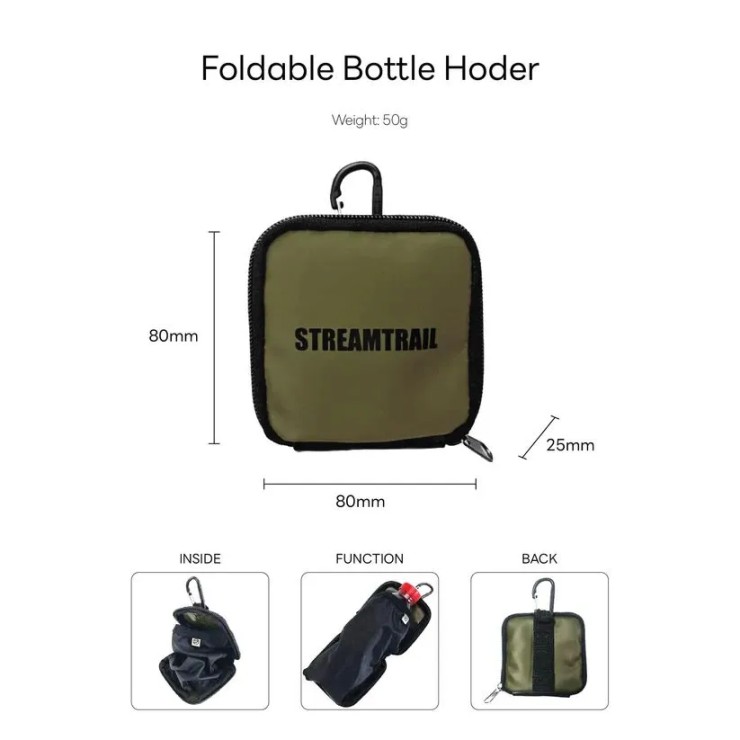 Держатель для бутылки Stream Trail Foldable Bottle Holder Purple