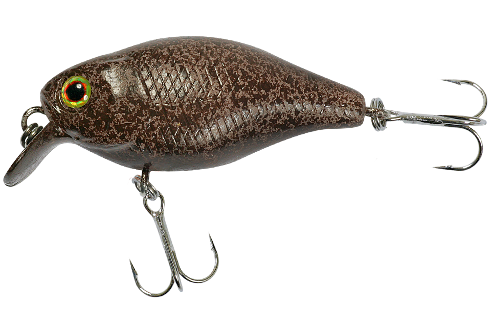 Воблер Jackall Chubby 38F - SR - 38мм - 4гр - Tackey Brown
