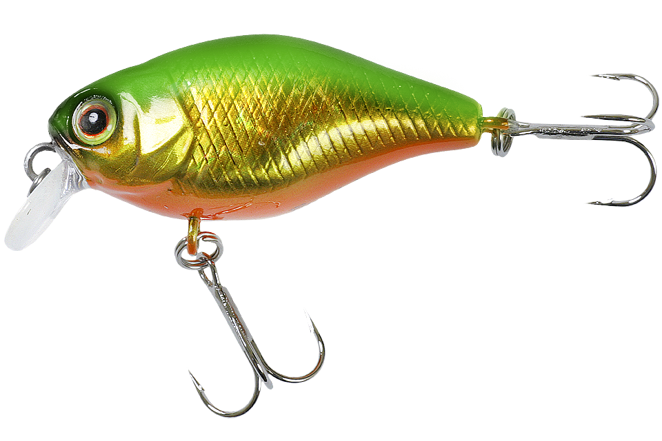 Воблер Jackall Chubby 38F - SR - 38мм - 4гр - HL Green Gold
