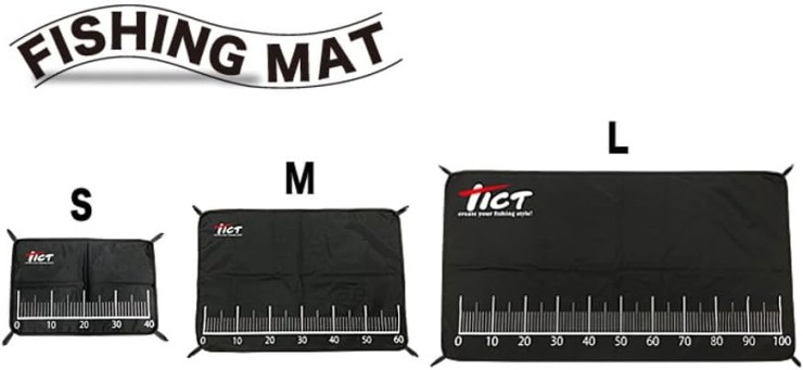Линейка Tict Fishing Mat 65см - Black