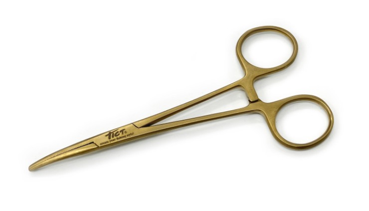 Щипцы Tict Forceps 140 14см - Matte Gold