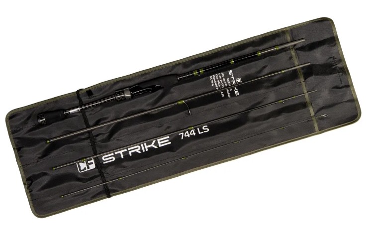 Спиннинг CF Strike 744 LS - 224см - тест от 2 до 12гр - черный