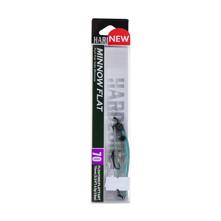 Воблер Duel Hardcore Minnow Flat 70SP - SR - 70мм - 5,5гр - #GSSH