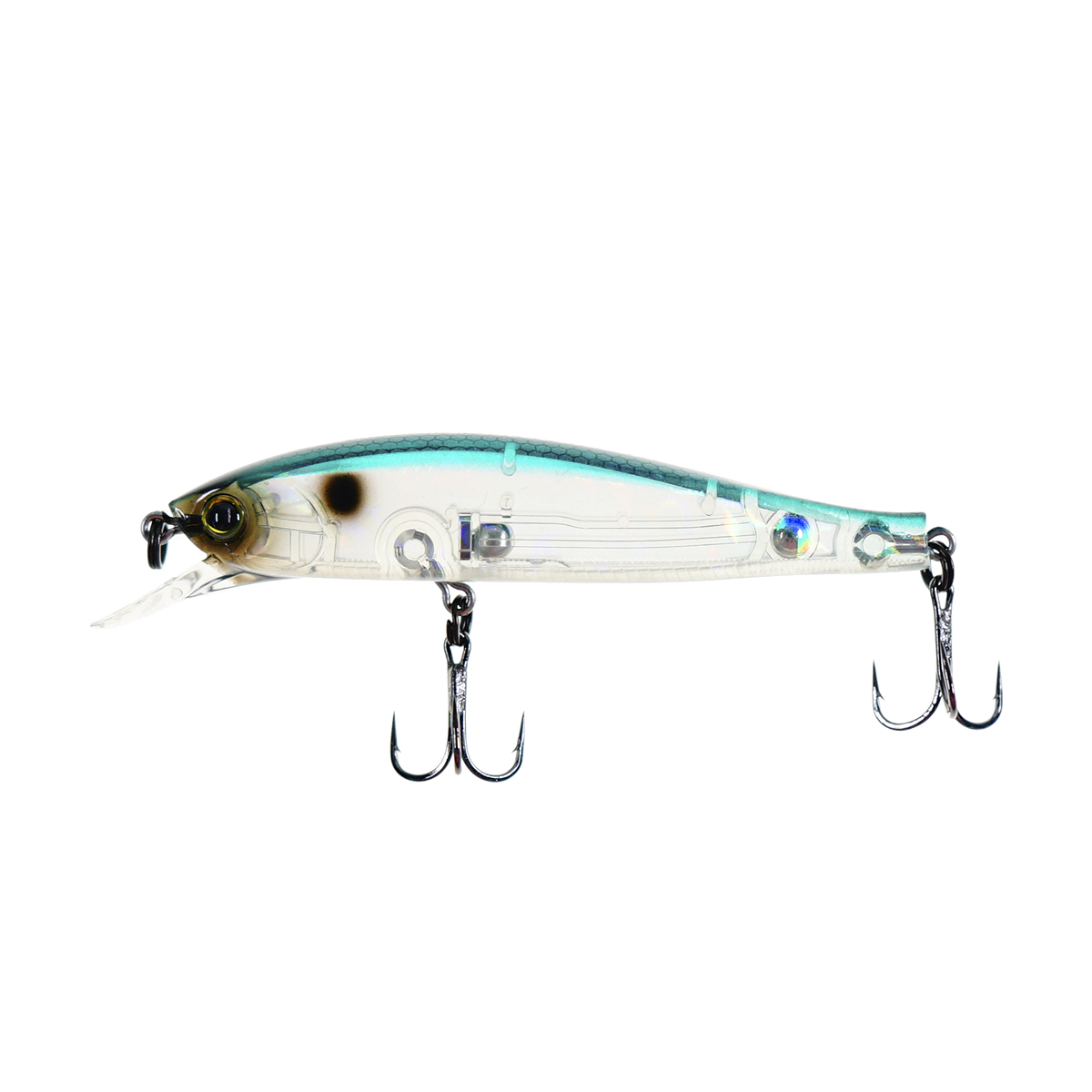 Воблер Duel Hardcore Minnow Flat 70SP - SR - 70мм - 5,5гр - #GSSH