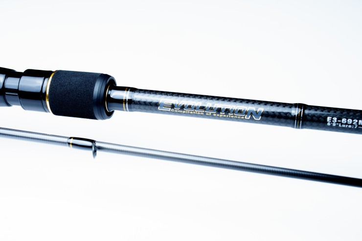 Спиннинг Hearty Rise Evolution III 662MS - 198см - тест от 5 до 18гр - черный