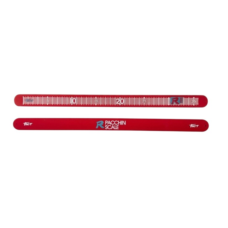 Линейка Tict Shaku Patchin Scale 35см - Red