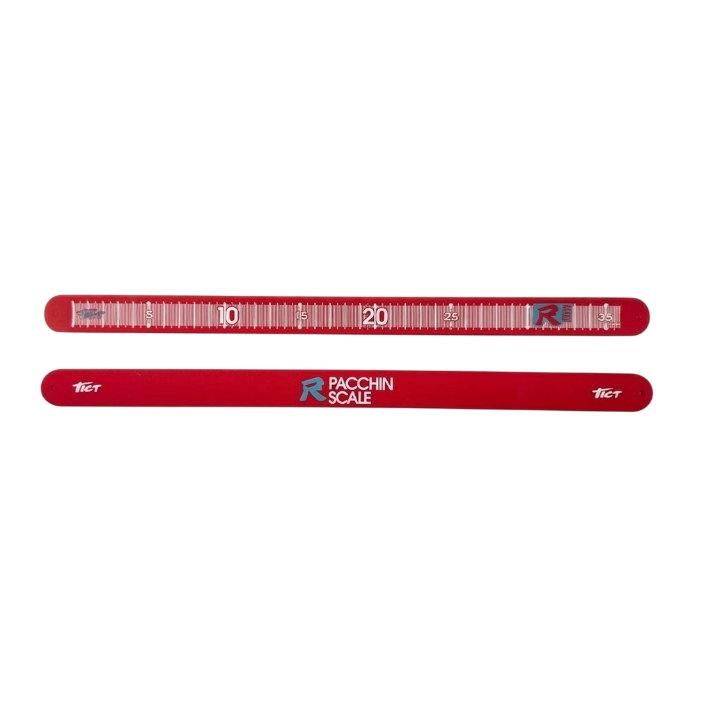 Линейка Tict Shaku Patchin Scale 35см - Red