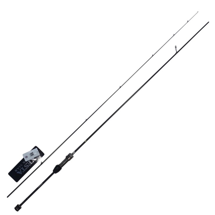 Спиннинг Xesta Black Star 2025 S69L-S Sharp Friction - 205см - тест от 0,6 до 10гр - черный