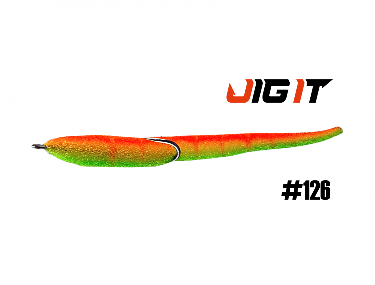 Поролоновая рыбка Jig It Незацеп 105мм - 126