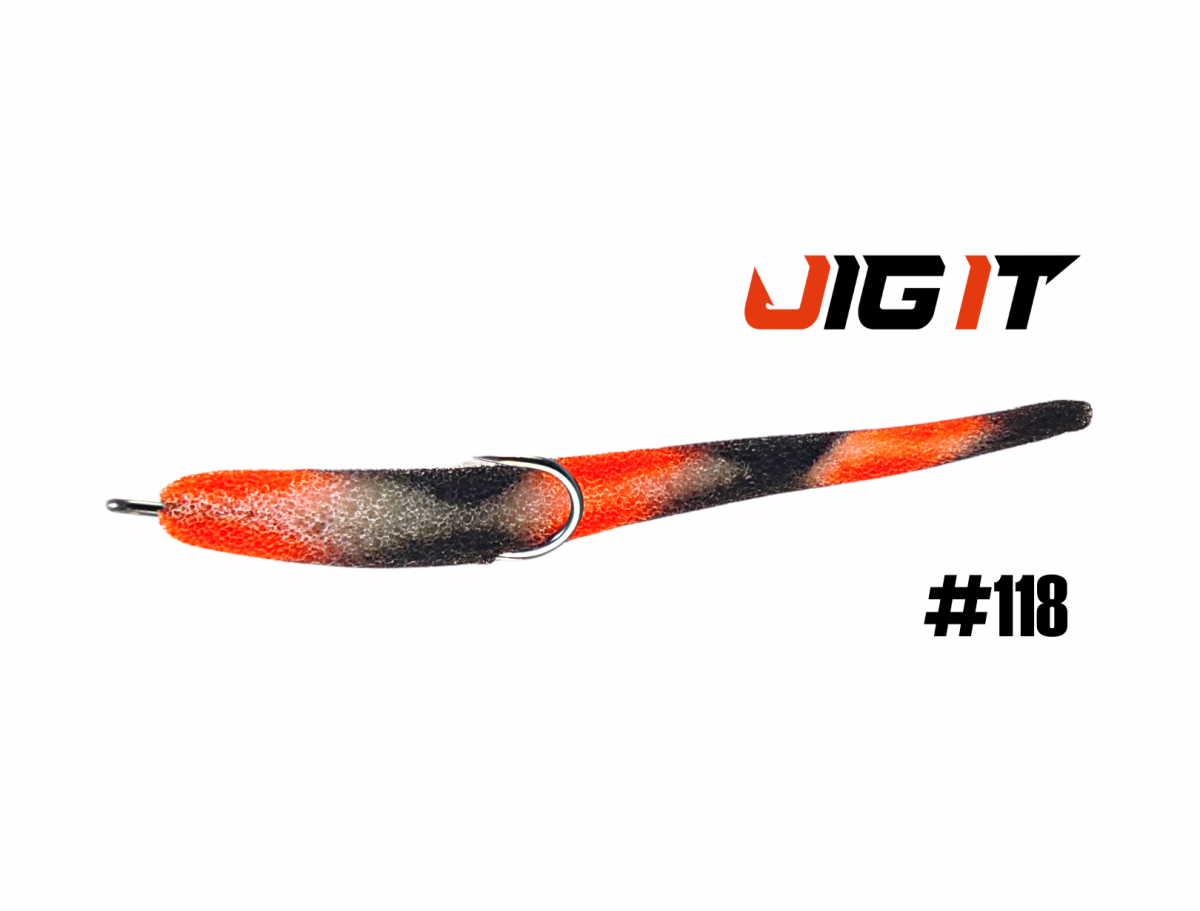 Поролоновая рыбка Jig It Незацеп 105мм - 118