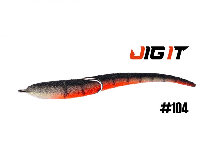 Поролоновая рыбка Jig It Незацеп 105мм - 104