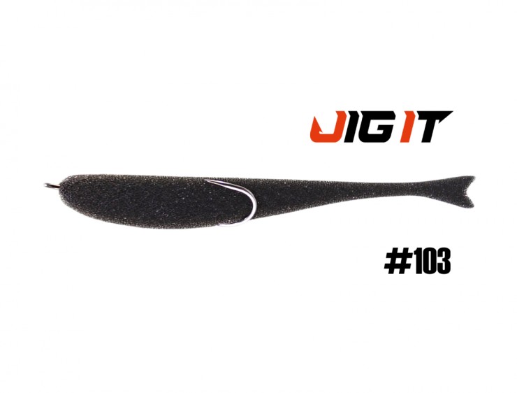 Поролоновая рыбка Jig It Незацеп 88мм - 103
