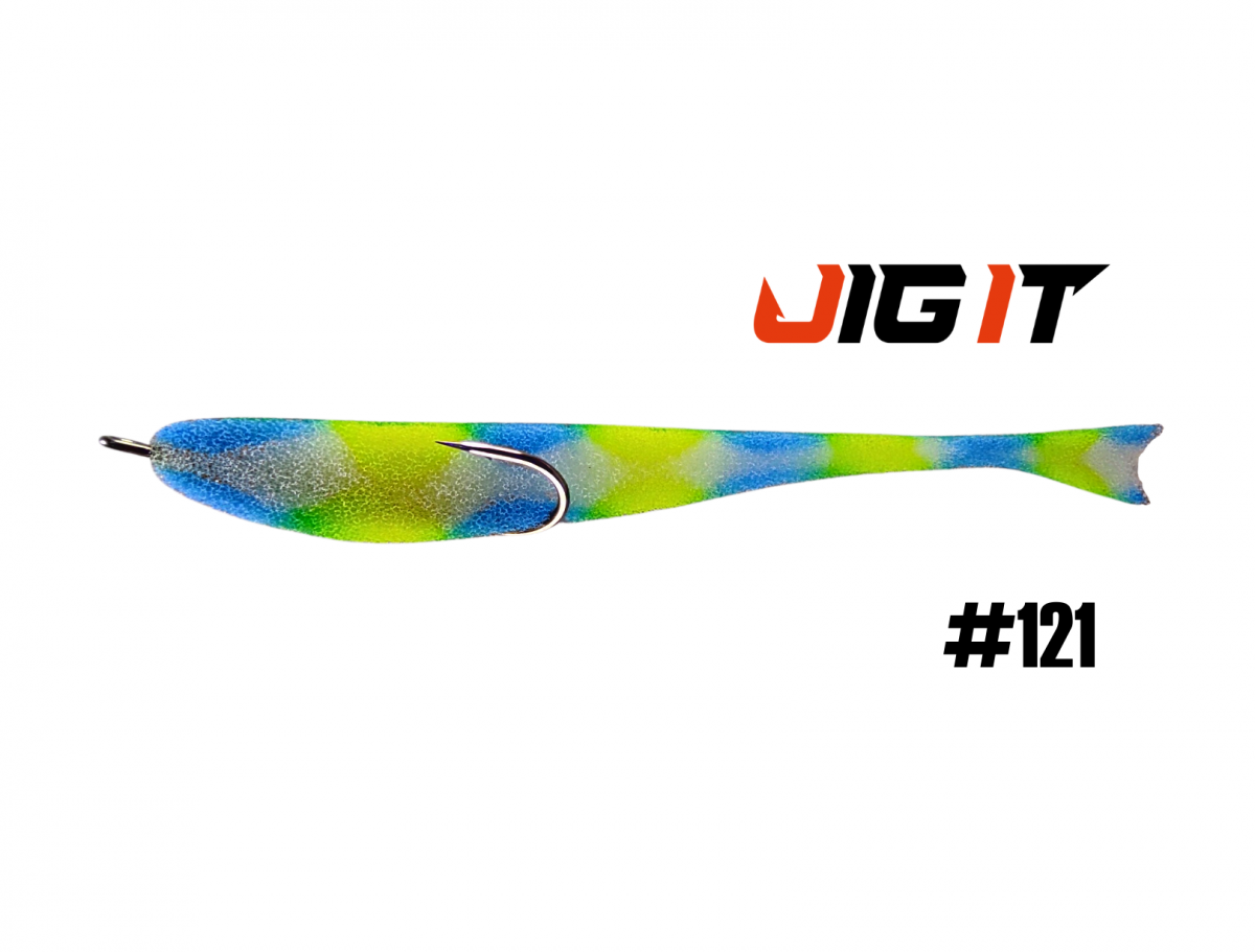 Поролоновая рыбка Jig It Незацеп 88мм - 121