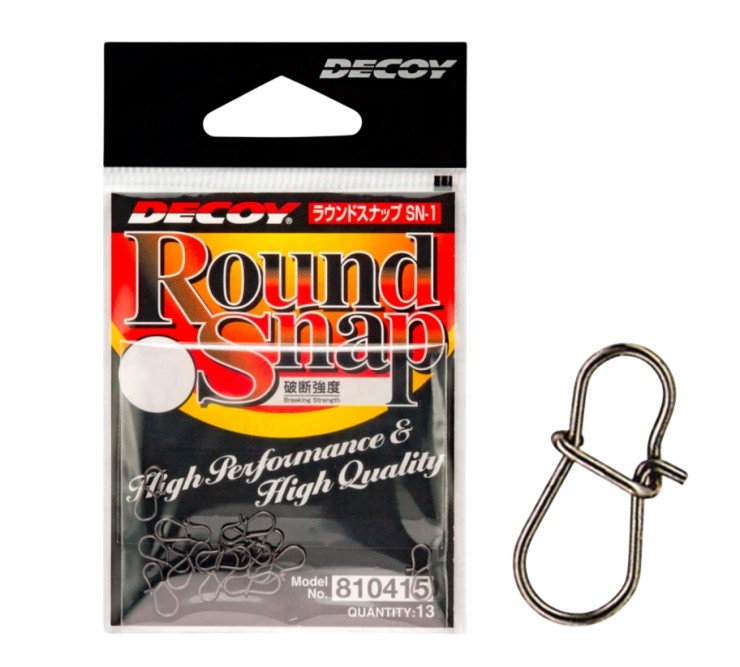 Застежка Decoy Round Snap SN-1 #2 - 13,6кг