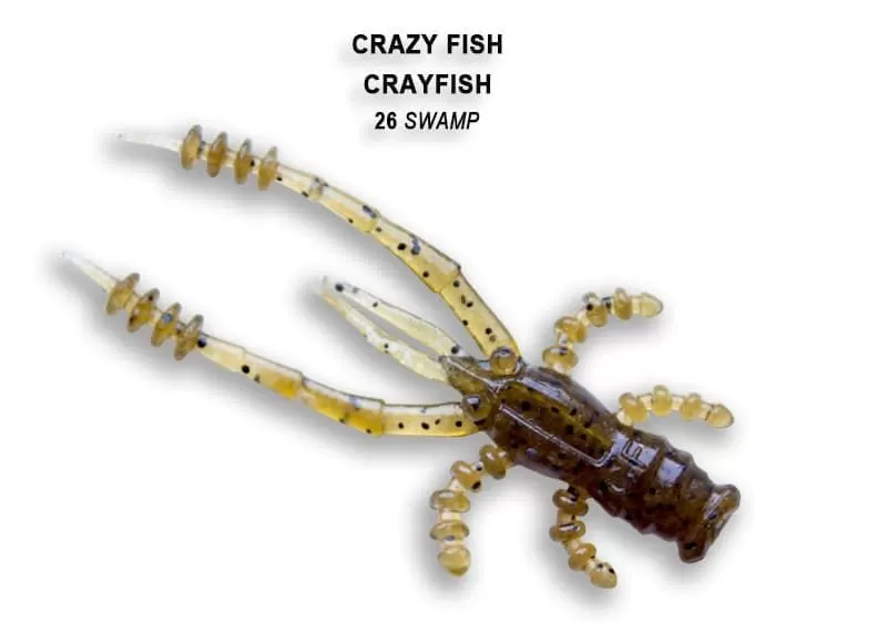 Силиконовая приманка CF Crayfish 1,8in45мм - 26 swamp