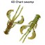 Силиконовая приманка CF Nimble 1,6in40мм - 4d chart swamp