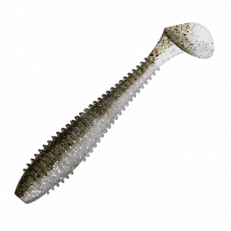 Силиконовая приманка Keitech Swing Impact FAT 2,8in - 71мм - #416 Silver Flash Minnow