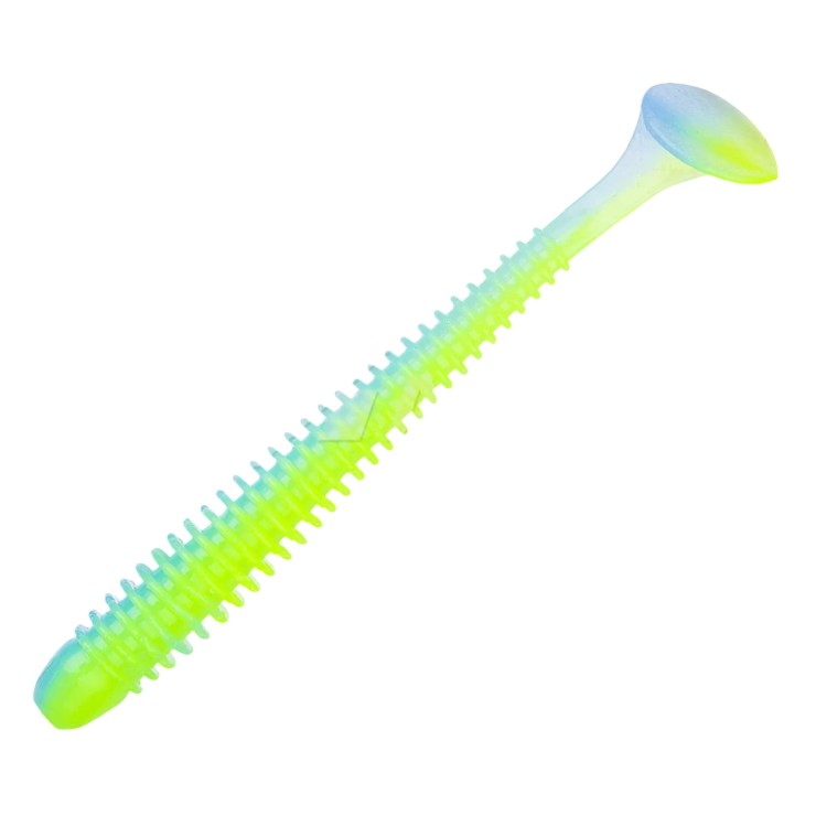Силиконовая приманка Keitech Swing Impact 4in - 100мм - PAL#03 Ice Chartreuse