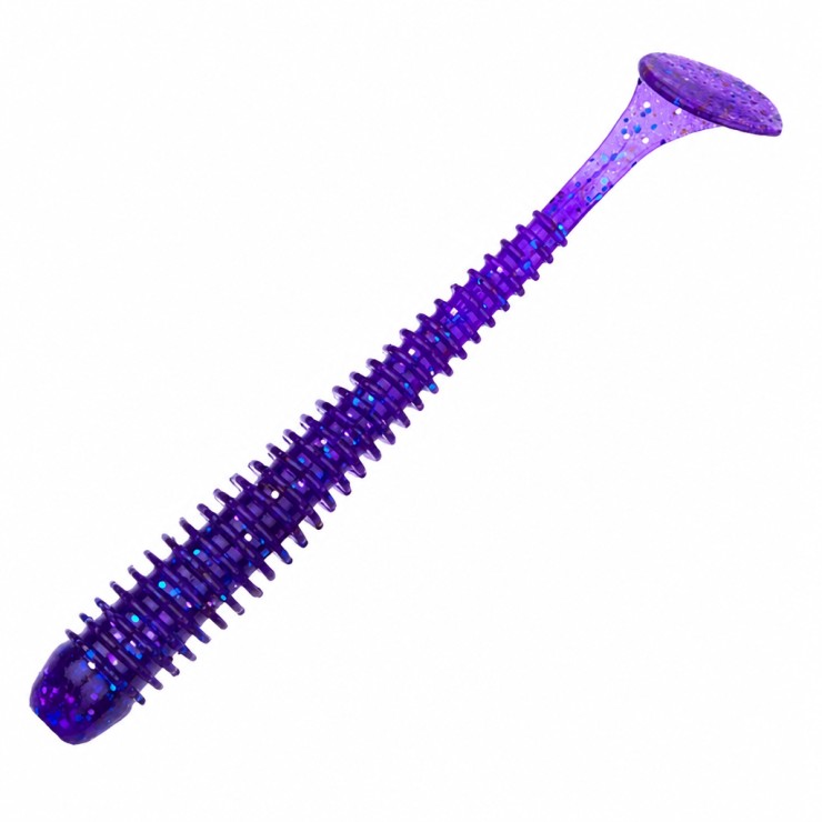 Силиконовая приманка Keitech Swing Impact 4in - 100мм - EA#04 Violet
