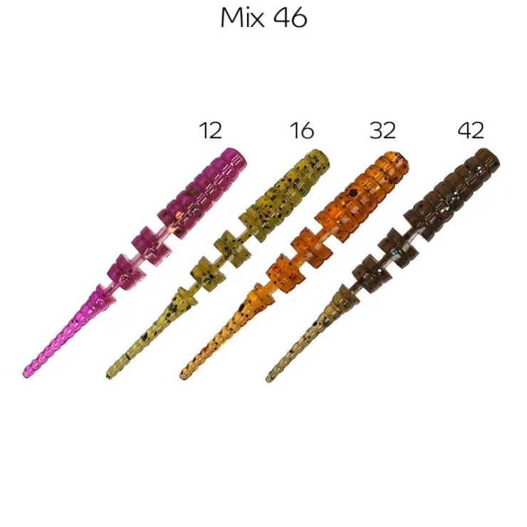 Силиконовая приманка CF Polaris 1,8in45мм - mix 46