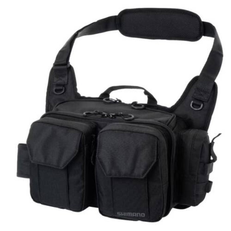 Сумка Shimano BS-221W Tough Shoulder Bag Black, M