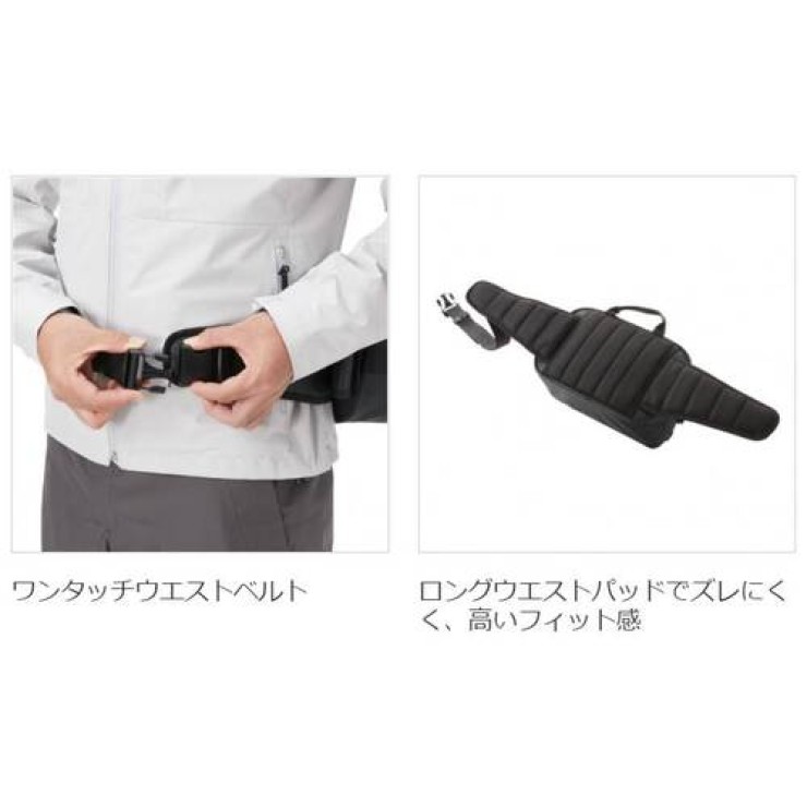 Сумка Shimano BW-021T Hip Bag Gray, M
