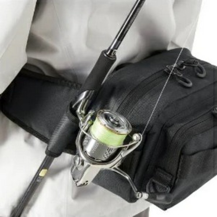 Сумка Shimano BW-021T Hip Bag Gray, M
