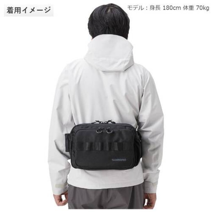 Сумка Shimano BW-021T Hip Bag Gray, M