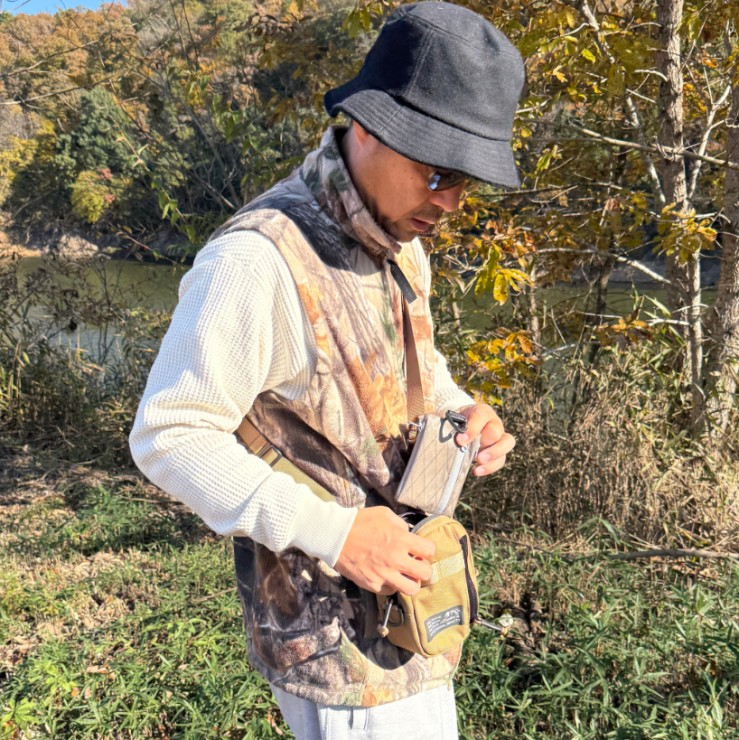 Сумка Linha MSB-58 ATTACHMENT POUCH <S> Khaki, One Size