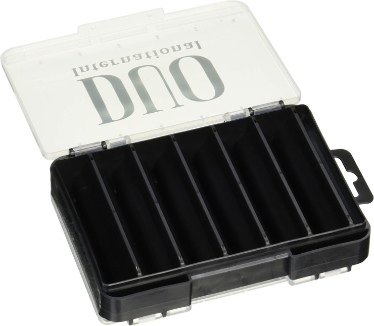 Коробка DUO Revers Lure Case D86 140*104*32 - Pearl Black/Gold Logo