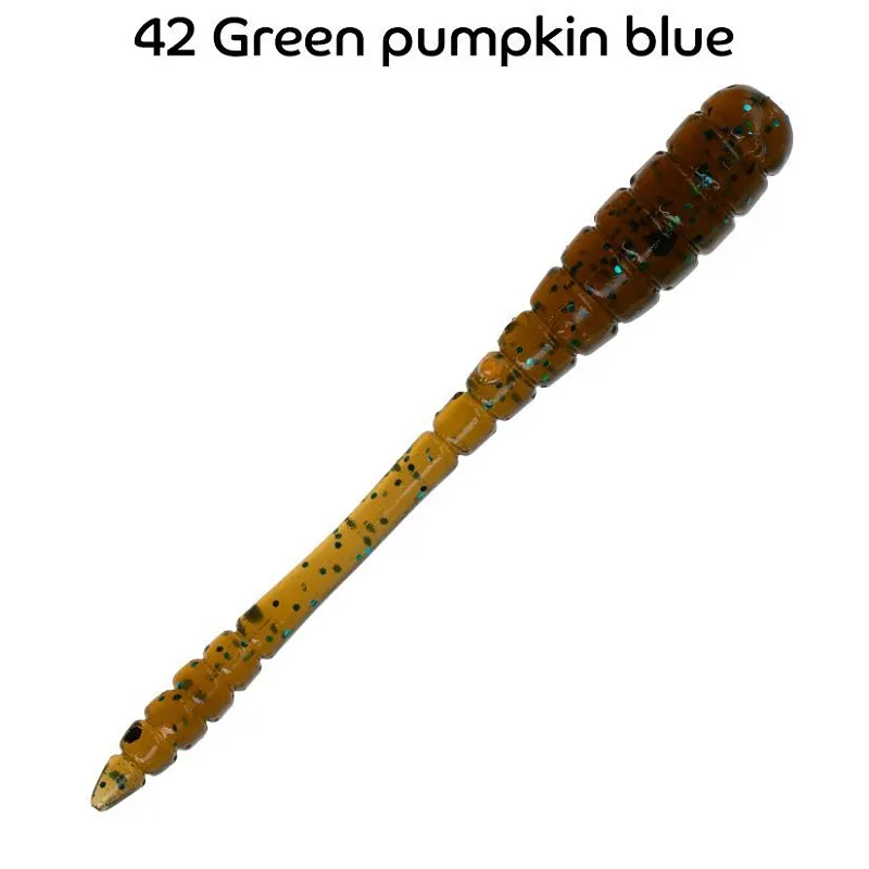 Силиконовая приманка CF Tipsy 2in - 50мм - 42 green pumpkin bl.