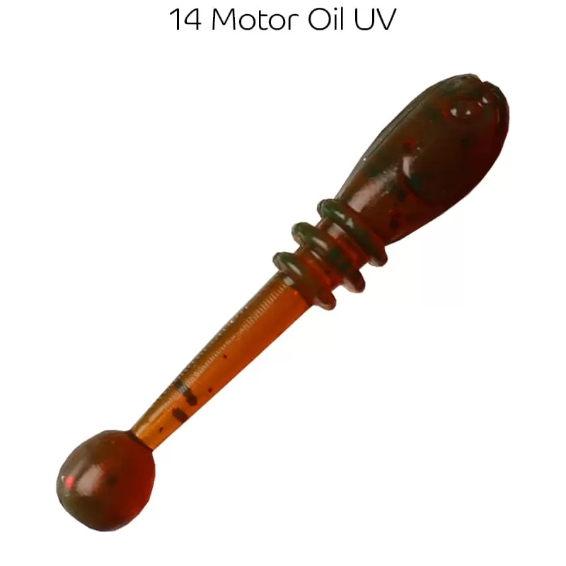 Силиконовая приманка CF Whitebait 1,2in27мм - 14 motor oil uv