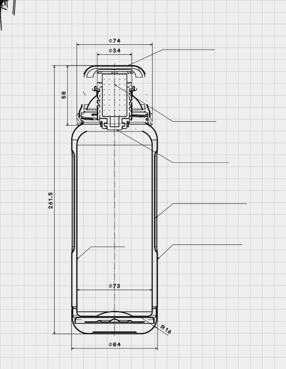 Термос Bobber Flask 0,77л / Light Blue