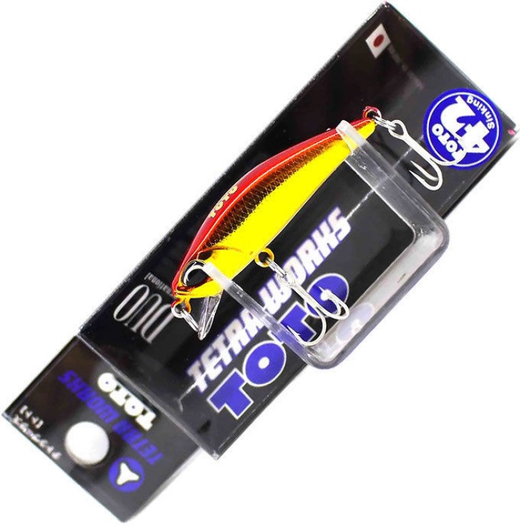 Воблер DUO Tetra Works Toto 42S #ASA0026 - 42мм - 2,8гр - Red Gold