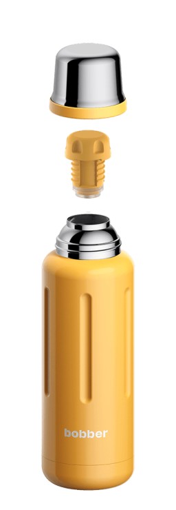 Термос Bobber Flask пробка с наливными каналами 0,5л / Ginger Tonic