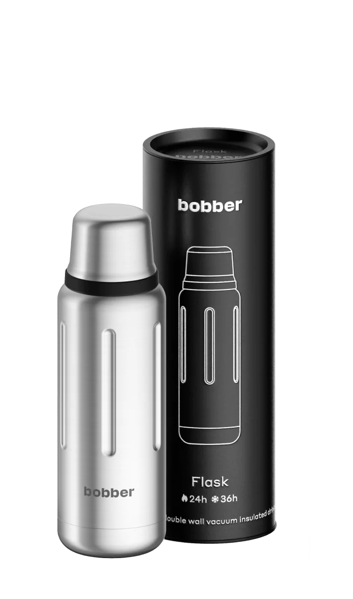 Термос Bobber Flask пробка с наливными каналами 0,5л / Matte