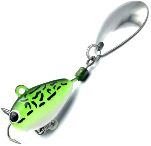 Тейлспиннер  UF-Studio Hurricane 7,5гр - GRIA Frog