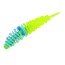 Силиконовая приманка Boroda Baits Ayra 2,3in - 60мм - Голубой / Лимон