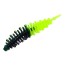 Силиконовая приманка Boroda Baits Ayra 2,9in - 75мм - Чёрный / Лимон