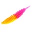 Силиконовая приманка Boroda Baits Ayra 2,9in - 75мм - Лимон / Ярко-розовый