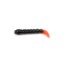 Силиконовая приманка Boroda Baits Kora Buba 1,3in - 35мм - Черный / Ярко-оранжевый